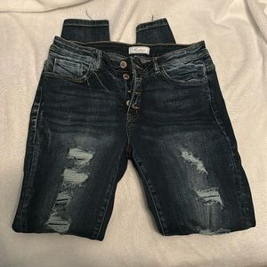 Kancan Kurvy midrise ankle skinny